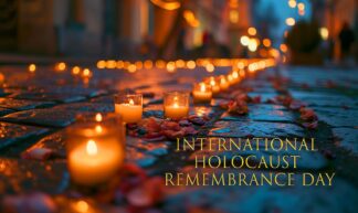 International Holocaust Remembrance Day - with Candles